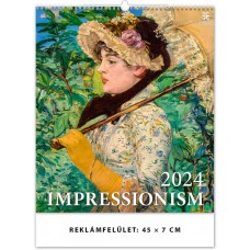 Impressionism falinaptár H255